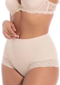 Shapingpants MAGIC BODYFASHION, Damen, Gr. L, Microfaser, braun (latte), Microfaser, Obermaterial: 76% Polyamid, 24% Elasthan, unifarben, eng, Unterhosen Shapingpants, eingebautes Powernetz f&uuml;r gezielte Unterst&uuml;tzung und Formung