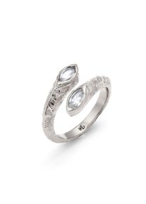 Silberring HAZE & GLORY "Ring Amethyst Hellgr&uuml;n 925 Sterling Silber" Gr. 58, silber, Fingerringe, Damen, 58, Silber 925 (Sterlingsilber), Silberring