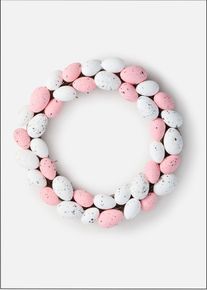 D&ouml;rrkrans med &auml;gg - vit - storlek Onesize - bonprix