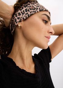 H&aring;rband (2-pack) - brun - storlek Onesize - bonprix