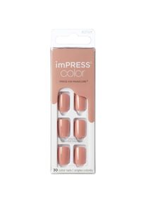 KISS, Nagelstyling + Kunstn&auml;gel, My Face - imPRESS Color Sandbox Nails ( 30 pcs ) - Self-adhesive nails - (Kunstn&auml;gel, Mehrfarbig)