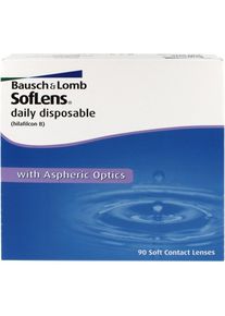 Soflens, Kontaktlinsen, daily disposable (-5.75, Tageslinse, 90 Stk., Sph&auml;risch)