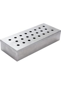 Vaggan, Smoker Zubeh&ouml;r, R&auml;ucherbox aus Edelstahl