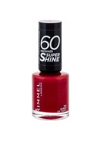 Rimmel London, Nagellack, 60 Seconds Super Shine (315 Queen Of Tarts, Farblack)