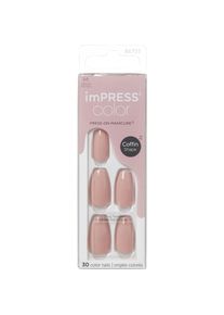 KISS, Nagelstyling + Kunstn&auml;gel, Self-adhesive nails imPRESS Color MC Sumptuous 30 pcs (L) (Kunstn&auml;gel, Sumptuous)
