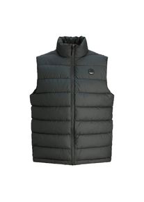 Jack & Jones Jack & Jones, Herren, Steppweste &raquo;JCOPOINT PU BODYWARMER&laquo;, Black, L, Black, Praktische Weste von Jack & Jones