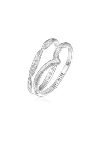 HAZE & GLORY, Damen, Ring-Set &raquo;Ring Set Moment - Feel Alive 925 Silber&laquo;, Silber, 56, Hinrei&szlig;endes Ringset f&uuml;r Damen
