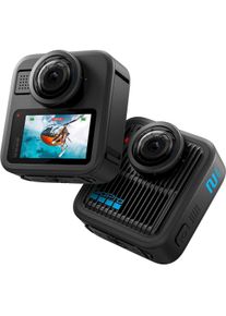GoPro MAX2 360 Action Camera + Accessories Bundle (Bluetooth, GPS, WLAN), Action Cam, Schwarz