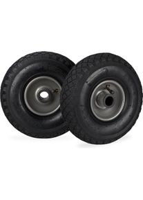 Relaxdays, Transportwagen, Sackkarrenrad (100 kg)