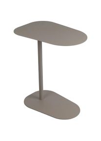 Novel Beistelltisch, Kaschmir, Metall, Freiform, Bodenplatte, 38x60x53 cm, Wohnzimmer, Wohnzimmertische, Beistelltische, Beistelltische Metall