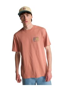 T-Shirt Billabong "Crayon Wave", Herren, Gr. XL, rosa (dusty rose), Obermaterial: 100% Baumwolle., Shirts T-Shirt