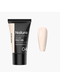 Nailura, Nagelpflegemittel, - Poly Gel 4 - Warm Beige - 30 ml (30 ml)