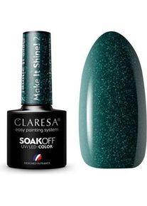 Claresa, Nagellack, Make It Shine UV-Nagellack 5ml (Gr&uuml;n, Farblack)