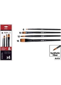 Hulu, Pinsel, Synthetikb&uuml;rsten 4 Stk (16 mm)