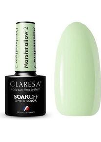 Claresa, Nagellack, Marshmallow UV-Nagellack 5ml - 2er-Pack (Gr&uuml;n, Farblack)