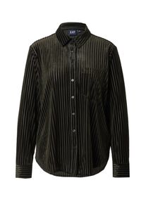 GAP Kvinnor Blus 'VELVET' svart Storlek M