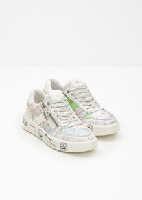 Mustang Sneaker mit Rei&szlig;verschluss, silber, Gr&ouml;&szlig;e 41, bonprix