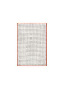 Tchibo - Bardzo duża ścierka do osuszania - kolor: pomarańczowy/szary