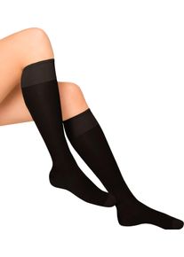 Damen St&uuml;tzkniestr&uuml;mpfe schwarz Gr&ouml;&szlig;e 0