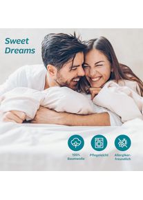 OTTO home Bettw&auml;sche &raquo;Mila2&laquo; 2 Mako-Satin aus 100% Baumwolle, Gr&ouml;&szlig;e ab 135x200 cm