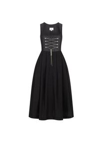 N&uuml;bler N&uuml;bler Dirndl &raquo;Dirndl lang Frau Wirtin&laquo; schwarz, Gr&ouml;&szlig;e 46