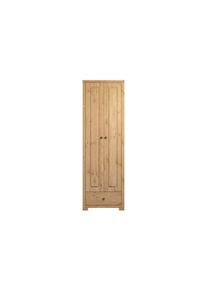 Schuhschrank OTTO HOME "Gotland", beige (natur), B:62,5cm H:193,7cm T:40cm, Massivholz, Schr&auml;nke, Schuhschrank, aus massiver Kiefer, FSC-zertifiziert, H&ouml;he 193 cm