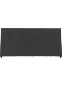 JUST LIGHT Wandleuchte "Ls-CARLA", grau (anthrazit), 6, &Oslash; 0cm H: 8cm, 1 Stk., Leuchten, LED, RGB+tunable white, Fernbedienung, Infrarot inkl., Smarthome f&auml;hig, Wandleuchte