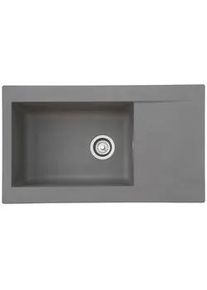 respekta Einbausp&uuml;le Denver ca. 86x20x50 cm Grau