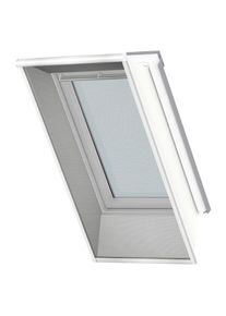 Store moustiquaire Velux ZIL manuelle noir transparent 0000SWL, CK02, GGL,manuelle,rail blanc,Velux