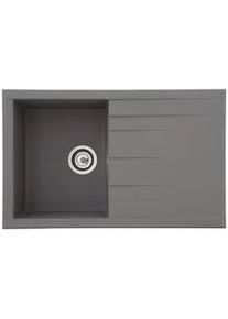 respekta Einbausp&uuml;le Houston ca. 80x21x50 cm Grau