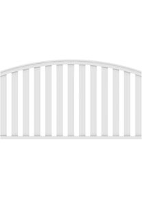 Cl&ocirc;ture jardin LONGLIFE CLEO Cl&ocirc;ture plastique blanche ronde TraumGarten g&uuml;nstig