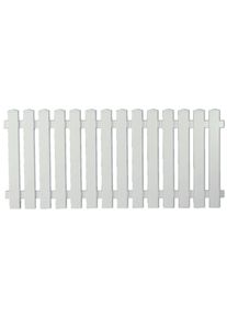 TETZNER & JENTZSCH Cl&ocirc;ture de jardin avant droite blanche T&J LIGHTLINE g&uuml;nstig