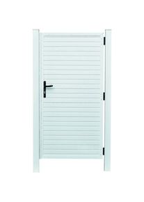 TETZNER & JENTZSCH Portillon cl&ocirc;ture de jardin blanc T&J LIGHTLINE g&uuml;nstig