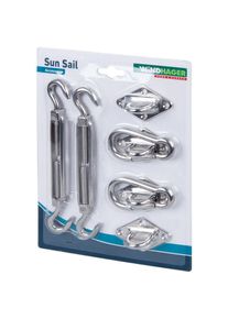 Windhager Kit de fixation pour voile pare-soleil g&uuml;nstig