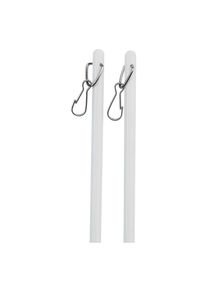 Windhager Baguette &agrave; frondes 150 cm blanc 2 pi&egrave;ces g&uuml;nstig