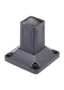 Support de poteau Alberts pour poteaux de cl&ocirc;ture Chaussee et Circle, anthracite g&uuml;nstig