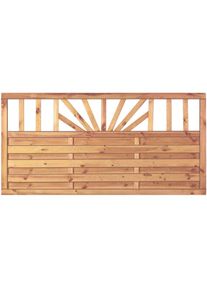 TETZNER & JENTZSCH Cl&ocirc;ture jardin FREIBURG avec treillis d&eacute;coratif cl&ocirc;ture bois T&J g&uuml;nstig