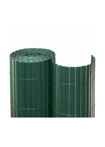 Noor Sichtschutzmatte PVC Gr&uuml;n Sichtschutzzaun, 0,9x3 m