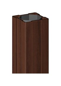 Poteau noyer TraumGarten cl&ocirc;ture d'occultation LONGLIFE RIVA, 105 cm