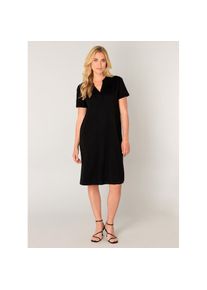 Base Level, Damen, &raquo;YEN&laquo; Ohne Taschen mit Bindeg&uuml;rtel, Black, N-Gr, 36 - N-Gr, Black, Freizeitkleid von Base Level