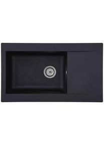 respekta Einbausp&uuml;le Denver ca. 86x20x50 cm Schwarz