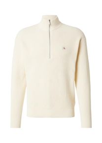 Calvin Klein Jeans Pulover Bărbaţi alb, Mărimea XL