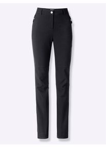Softshellhose Casual Looks, Damen, Gr. 48, Normalgr&ouml;&szlig;en, schwarz, 94% Polyester, 6% Elasthan, unifarben, Hosen Softshellhose
