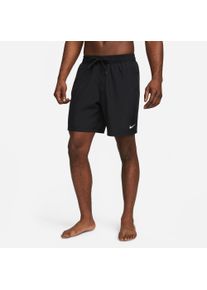 Trainingsshorts Nike "DRI-FIT FORM MENS 7" UNLINED FITNES", Herren, Gr. L, N-Gr, schwarz, Obermaterial: 100% Polyester, Hosen Trainingsshorts