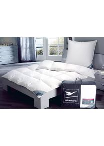 H&auml;ussling Daunenbettdecke HAEUSSLING "K&ouml;nigstraum - First Class", wei&szlig;, B:135cm L:200cm, F&uuml;llung: 90% Daunen, 10% Federn, Bettdecken, Daunenbettdecke, Hohenstein gepr&uuml;ft