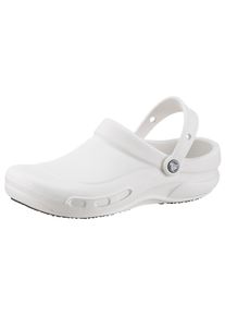 Berufsschuh Crocs "BISTRO" Gr. 48, wei&szlig; (wei&szlig;, sanftes wei&szlig;), 48, Croslite&trade;, Schuhe, Berufsschuh, Clog f&uuml;r Gastronomie, Pflege, Krankenhaus mit geschlossenem Fu&szlig;bereich
