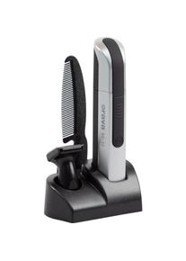 Orava, Trimmer + Haarschneider, SC-12 zastřihovač nosn&iacute;ch chloupků, 2 stř&iacute;hac&iacute; hlavy, stř&iacute;brn&aacute; / čern&aacute;