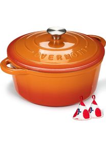 Overmont Br&auml;ter mit Deckel, Pfanne + Kochtopf