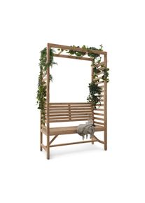 Tchibo - Kerti pad r&oacute;zsalugassal - barna