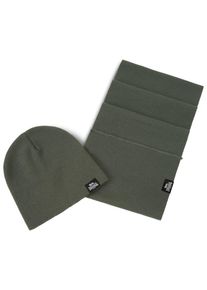 Lonsdale M&aelig;nd Sjal 'Leafield' oliven St&oslash;rrelse One Size